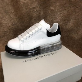 Alexander Mcqueen Clear Sole White-Black 