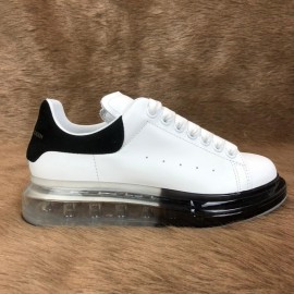 Alexander Mcqueen Clear Sole White-Black 