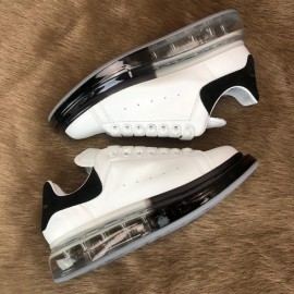 Alexander Mcqueen Clear Sole White-Black 