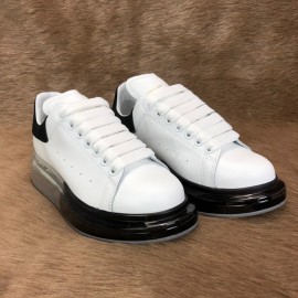 Alexander Mcqueen Clear Sole White-Black 