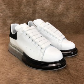 Alexander Mcqueen Clear Sole White-Black 