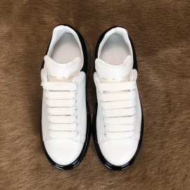 Alexander Mcqueen Clear Sole White-Black 