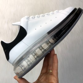 Alexander Mcqueen Clear Sole White-Black 