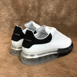 Alexander Mcqueen Clear Sole White-Black 