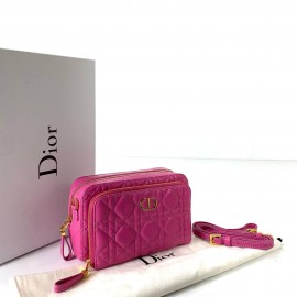 Christian Dior Caro Double Pouch b-12-323