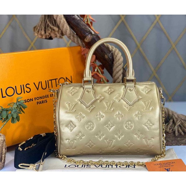 Louis Vuitton Speedy Bandouliere  b-18-34