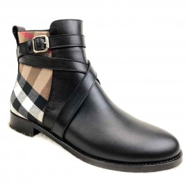 Burberry House Check Ankle Boots b-20-150