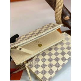 Louis Vuitton adele wallet genuine leather product size 21x10 cm b-21-57