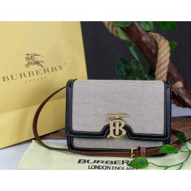 Burberry Canvas and leather pocket bag Imported product b-22-101