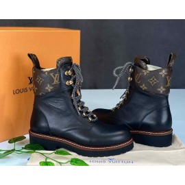 Louis Vuitton Boots interior -exterior Genuine leather B-22-76