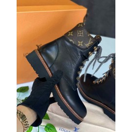 Louis Vuitton Boots interior -exterior Genuine leather B-22-76