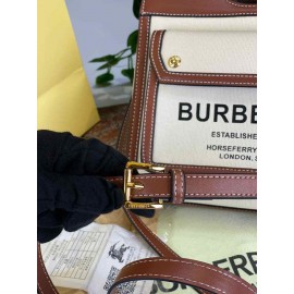 Burberry Canvas and leather pocket bag Imported product b-22-83