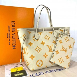 Louis Vuitton Neverfull MM Oversize Bicolor Gradient medium size  b-23-39