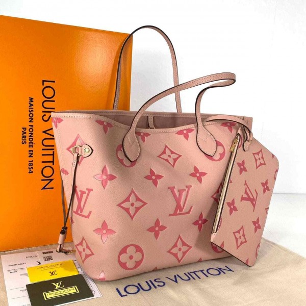 Louis Vuitton Neverfull MM Oversize Bicolor Gradient medium size  b-23-41