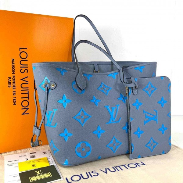 Louis Vuitton Neverfull MM Oversize Bicolor Gradient medium size  b-23-42