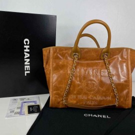 Chanel Glazed Deauville Tote Bag b-28-8