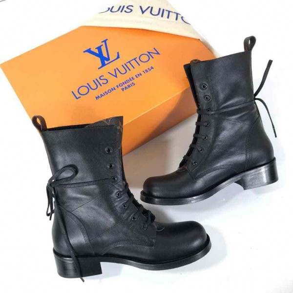 Louis Vuitton Metropolis Flat Rangers Boots b-30-1