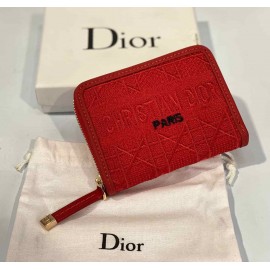 Christian Dior Wallet Mini genuine leather b-38-31