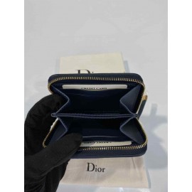 Christian Dior Wallet Mini genuine leather b-38-34