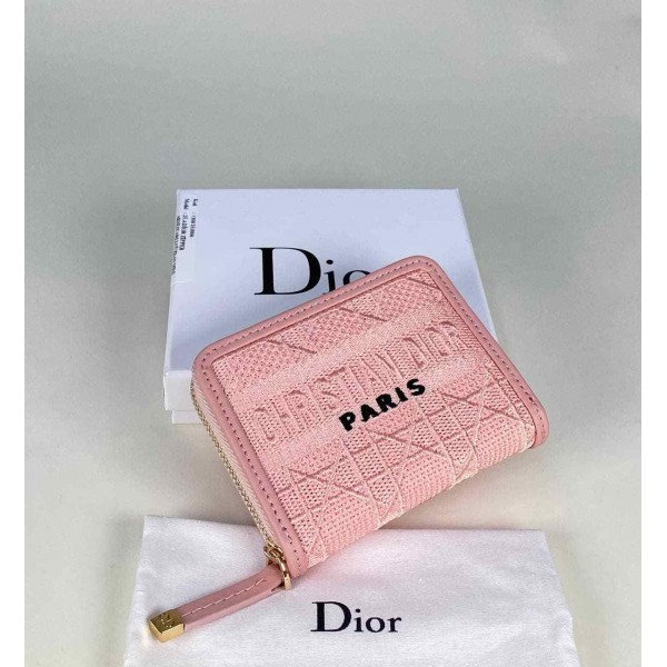 Christian Dior Wallet Mini genuine leather b-38-40