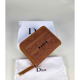 Christian Dior Wallet Mini genuine leather b-38-41