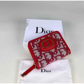 Christian Dior Wallet Mini genuine leather  b-38-44