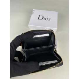 Christian Dior Wallet Mini genuine leather  b-38-45