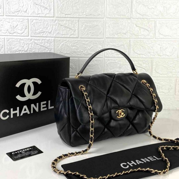 Chanel Jumbo Chesterfield Puffer Flap Bag