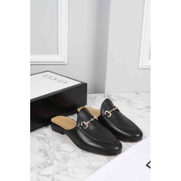 GUCCI - Princetown Leather Slipper b-47-62