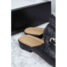 GUCCI - Princetown Leather Slipper b-47-62