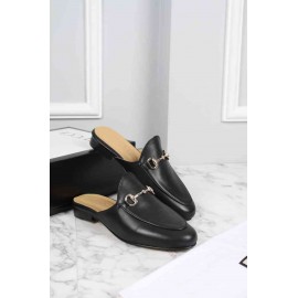 GUCCI - Princetown Leather Slipper b-47-62