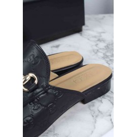 GUCCI - Princetown Leather Slipper b-47-62