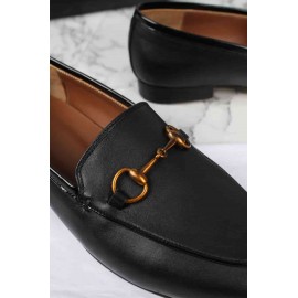 GUCCI - Princetown Leather Slipper b-47-74