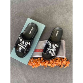 Prada Sequin Slippers-B-56-71