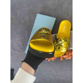 Prada Sequin Slippers-B-56-71