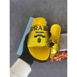 Prada Sequin Slippers-B-56-71