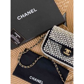 CHANEL 1.55 Imported product with pearl bag b-57-361