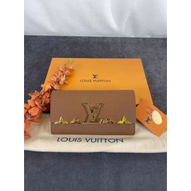 Louis Vuitton Capucines Wallet b-57-543