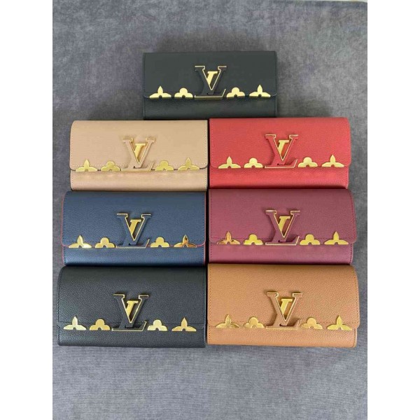 Louis Vuitton Capucines Wallet b-57-543