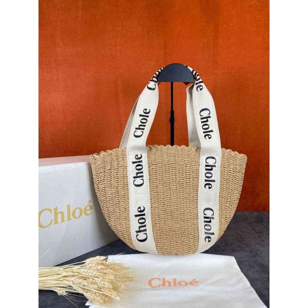 Chloe Woody Basket Bag b-63-24