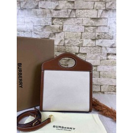 Burberry Two tone canvas bag b-65-272