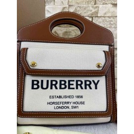 Burberry Two tone canvas bag b-65-272