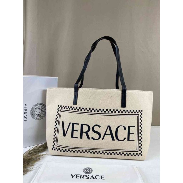 Versace Canvas Tote Bag b-65-41