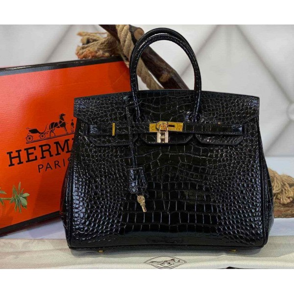 Hermes Birkin 35 cm Crocodile leather B-8-166