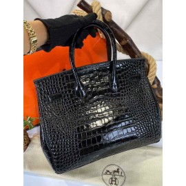 Hermes Birkin 35 cm Crocodile leather B-8-166