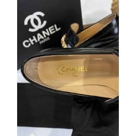 Chanel loafers shiny calfskin interior b-8-244