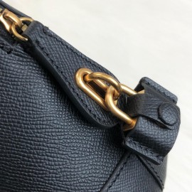 Balenciaga Ville Top Handle S Bag Black 