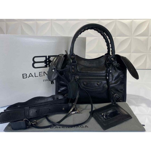 Balenciaga bag mini size   24 x 18 Black