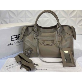 Balenciaga bag large  38 x 26  Taba C1 silver