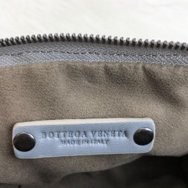 Bottega Veneta intrecciato Pouch Grey